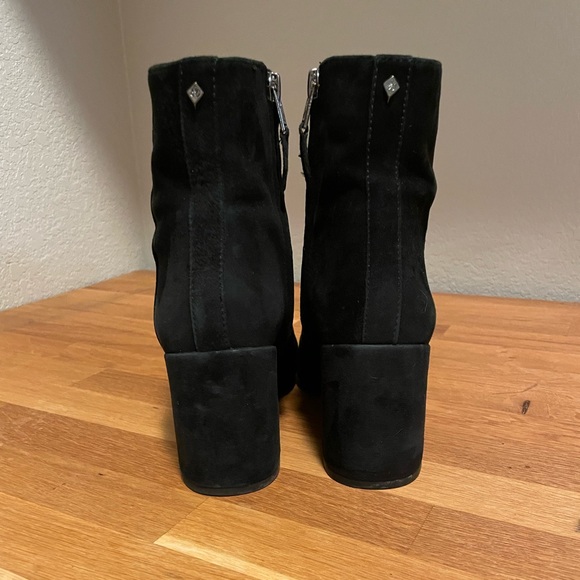 Sam Edelman Black Suede Boots size 6 - Picture 4 of 6